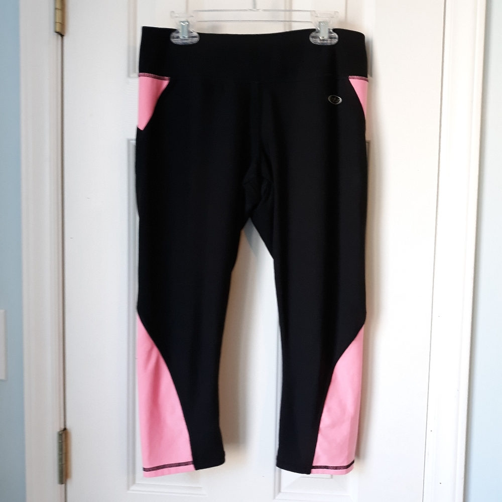 N.Y.L. Sport Leggings Small black and pink